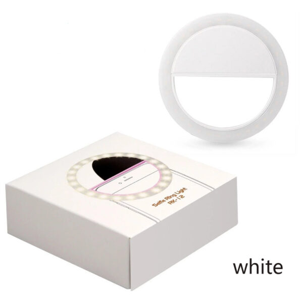 Battery Powered LED Ring Light Makeup Photography Light Live Selfie Light - Image 4