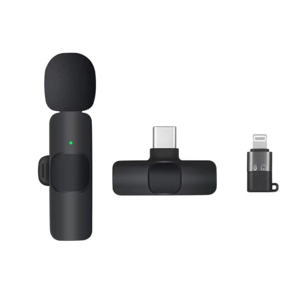 Mini bluetooth Speaker With Podcast Phone Sing 2 Rcm Wireless Lapel Clip for Vlog 2.4Ghz Microphone